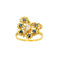 Bague 61 Bague Papillon Opale Saphirs Or jaune 58 Facettes 20400000616