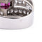 Bague Bague Tank Platine Diamant Rubis 58 Facettes