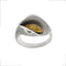 Bague 51 Bague Arum saphirs jaunes 58 Facettes 29248