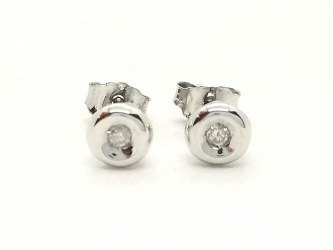 Boucles d'oreilles Boucles d'oreilles Or blanc Diamant 58 Facettes 579222RV