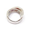 Bague 54 Bague saphirs multicolores diamants or blanc 58 Facettes