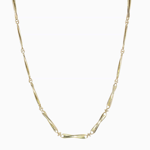 Collier Chaine de montre en or jaune ancienne 58 Facettes 22-011