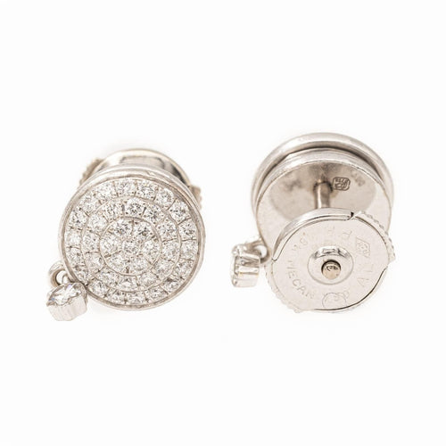 Boucles d'oreilles MontBlanc Boucles d'oreilles Dame Blanche Or blanc Diamant 58 Facettes 1747041CN