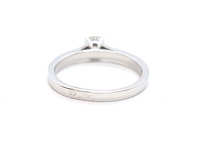 Bague 53 Bague Solitaire Or blanc Diamant 58 Facettes 578713RV