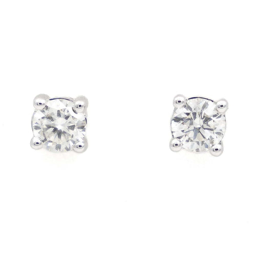 Boucles d'oreilles Boucles d'oreilles Puces Or blanc  Diamant 58 Facettes 2027465CN
