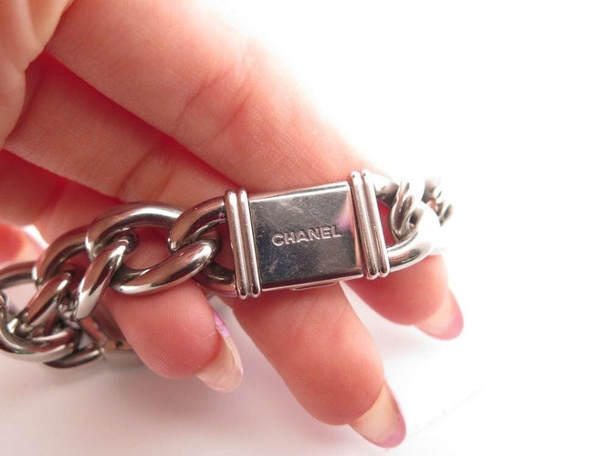 Montre vintage montre CHANEL premiere chaine gourmette gm diamant quartz 58 Facettes 253634