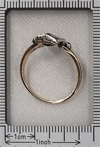 Bague 57 Bague diamant et rubis 58 Facettes 22321-0041