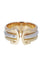 Bague 55 Bague CARTIER Double C Grand Modèle en 3 Ors 750/1000 58 Facettes 62336-58217