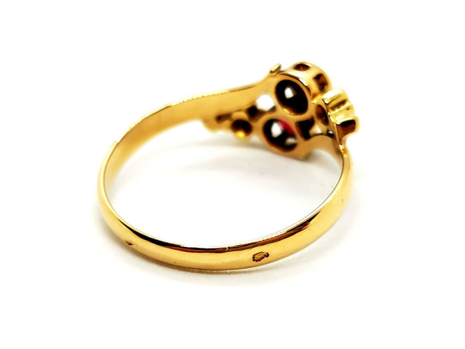 Bague 55 Bague Or jaune Rubis 58 Facettes 1467965CN