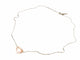 Collier Morganne Bello Collier Coeur Or blanc Quartz 58 Facettes 1626354CN