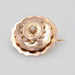Broche Broche de col ancienne or rose perle 58 Facettes 13-074