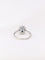 Bague Bague marguerite vintage saphir ovale diamants 58 Facettes J23