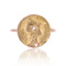 Bague 52 Bague ronde ancienne en or minerve diamantée 58 Facettes 22-637