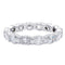 Bague 49 Alliance or blanc et diamants. 58 Facettes 32399