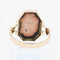 Bague 47 Bague ancienne en or et émail de Limoges 58 Facettes 21-566
