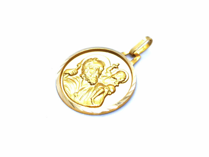 Pendentif Pendentif Religieux Or jaune 58 Facettes 947737CD