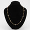 Collier Collier en or perles de cultures et fuseaux d'or 58 Facettes 21-583