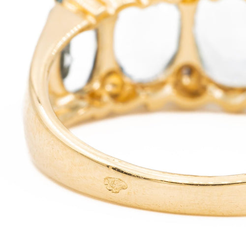 Bague 53 Bague Bandeau Or jaune Topaze 58 Facettes 2112644CN