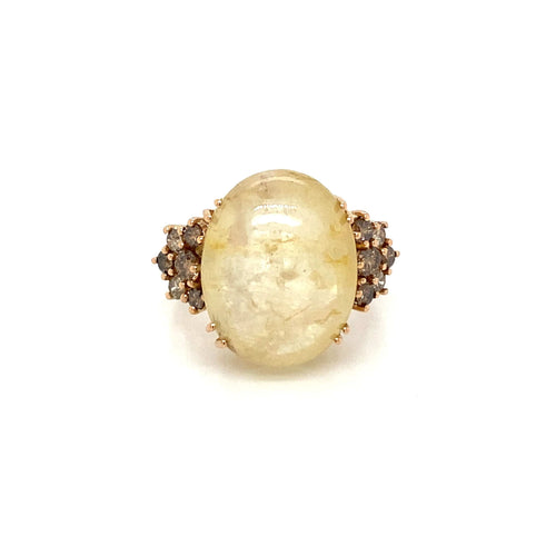 Bague 57 Bague cocktail Diamant Saphir 58 Facettes