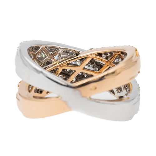 Bague 54.5 Bague Or blanc Diamant 58 Facettes 2505465CN