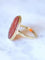 Bague Bague ancienne cornaline intaille lion sur or 58 Facettes