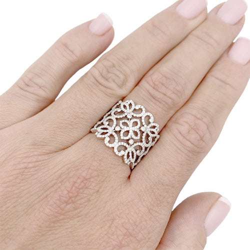 Bague 52 Bague Messika, "Eden", or blanc, diamants. 58 Facettes 33452