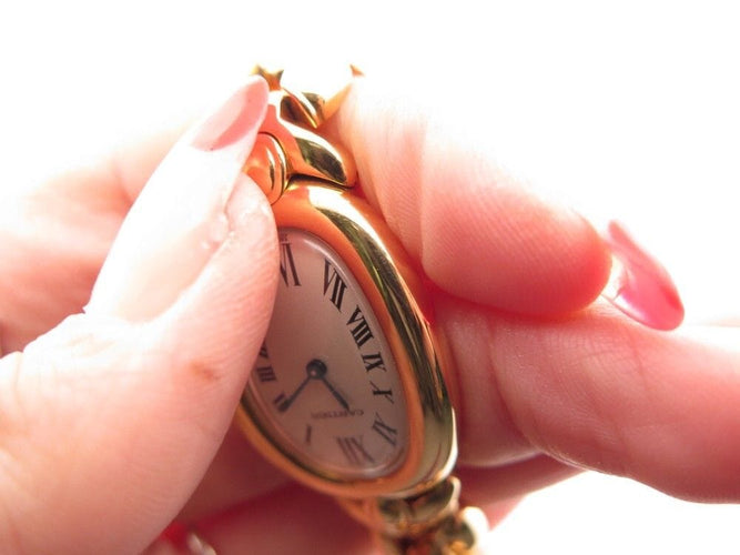 Montre CARTIER - Montre Baignoire en or jaune 58 Facettes 248229