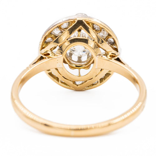 Bague 57 Bague Or blanc Diamant 58 Facettes 2360861CN