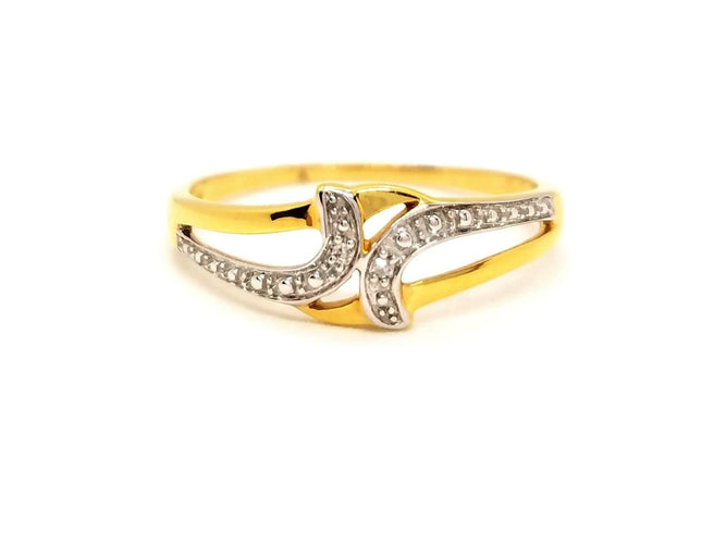 Bague 58 Bague Or jaune Diamant 58 Facettes 870457CD