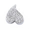 Pendentif Pendentif Coeur Or blanc Diamant 58 Facettes 2294580CN