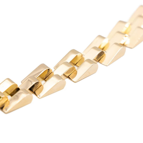 Bracelet Bracelet Tank Or jaune 58 Facettes 1913077CN