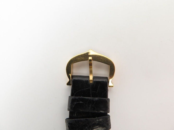 Montre vintage montre CARTIER tank pm 27 mm mecanique en or jaune 18k 58 Facettes 253144