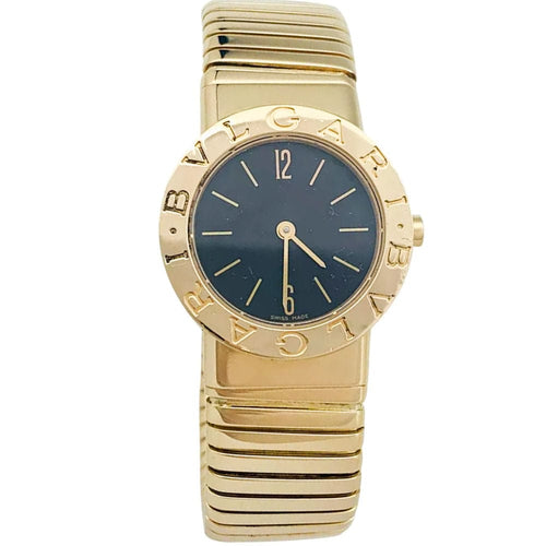 Montre Montre Bulgari en or jaune modele BB 26 bracelet en or jaune. 58 Facettes 31285
