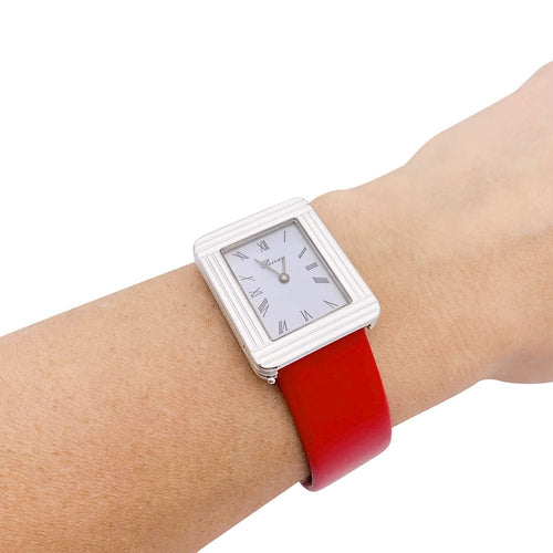 Montre Montre Poiray, "Ma Première", acier. 58 Facettes 33235