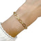 Bracelet Bracelet en or jaune, diamants 58 Facettes 31641