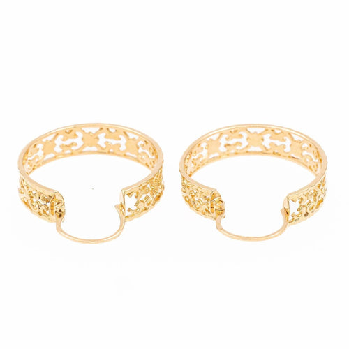 Boucles d'oreilles Boucles d'oreilles Créoles Or rose 58 Facettes 2130440CN