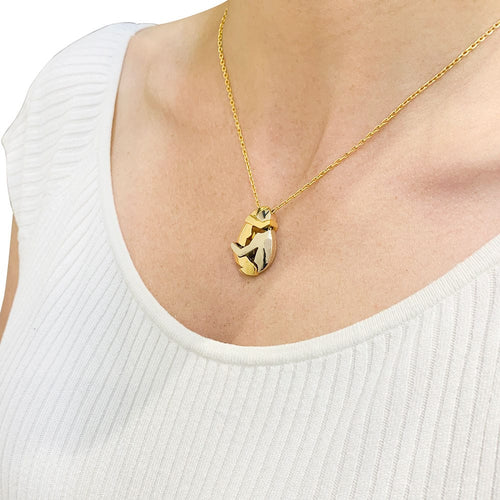 Collier Collier Fred x Miroslav Brozek, "Le Couple", deux ors. 58 Facettes 32385