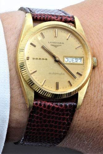 Montre LONGINES ADMIRAL DAY-DATE 58 Facettes 040771