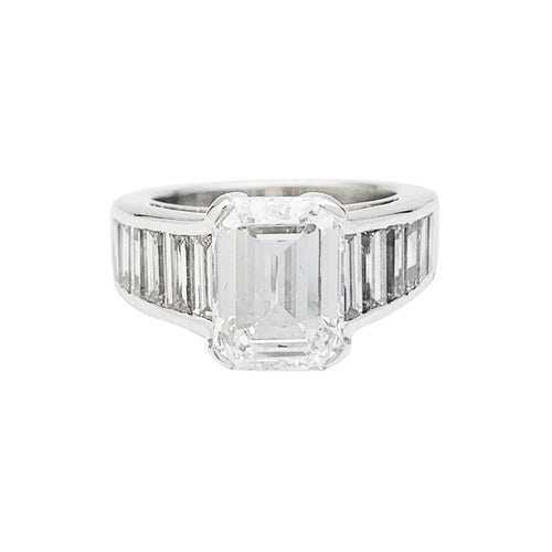 Bague 49.5 Bague Edouard Nahum diamant 3,31 carats en or blanc. 58 Facettes 30746