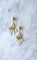 Boucles d'oreilles Boucles d'oreilles or jaune et franges de perles 58 Facettes