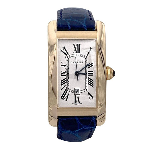 Montre Montre Cartier, "Tank Américaine", or jaune. 58 Facettes 32141
