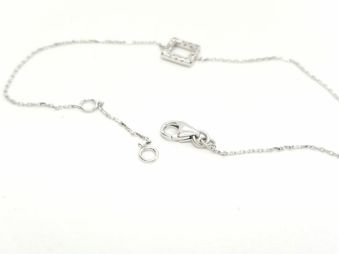 Bracelet Bracelet Graphique Or blanc Diamant 58 Facettes 579172RV