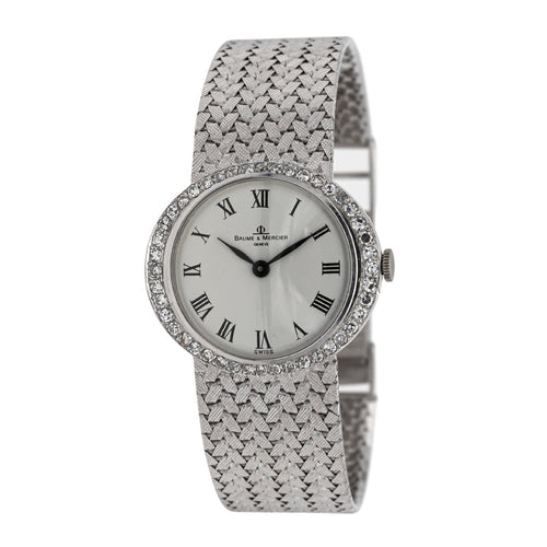 Montre Baume & Mercier Montre Or blanc Diamant 58 Facettes 2406934CN