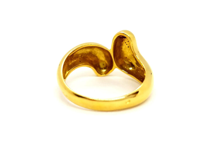 Bague 59 Bague Or jaune 58 Facettes 859101CD