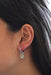 Boucles d'oreilles Boucles d'oreilles Créoles Or blanc Citrine 58 Facettes 2397517CN