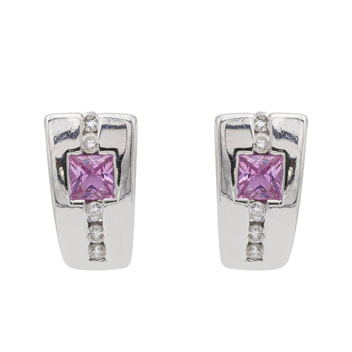 Boucles d'oreilles Boucles d'oreilles Or blanc Saphir 58 Facettes 2500307CN