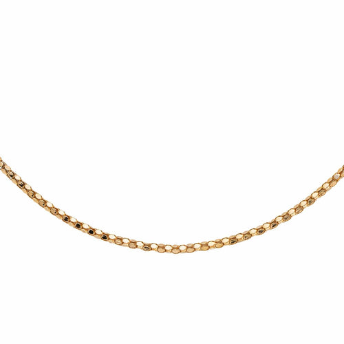 Collier Collier maille pop corn Or jaune 58 Facettes 2600620CN