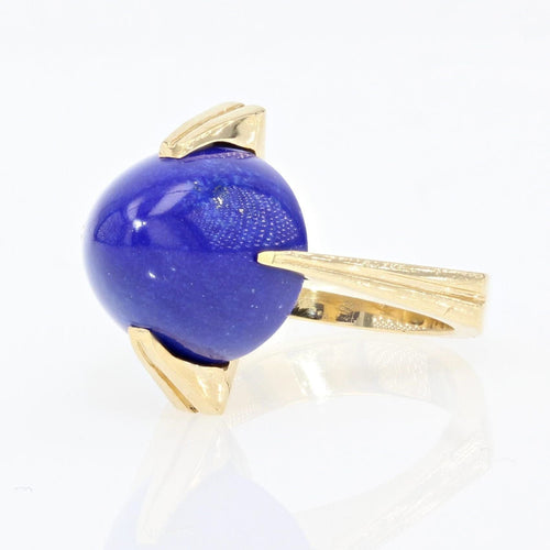 Bague 49 Bague en or et lapis lazuli vintage 58 Facettes 21-718