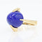Bague 49 Bague en or et lapis lazuli vintage 58 Facettes 21-718