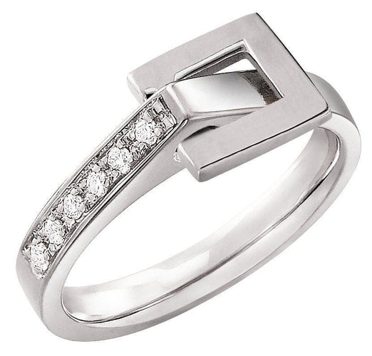 Bague 51 Bague Lilistone Or blanc Diamants 58 Facettes 31E00887